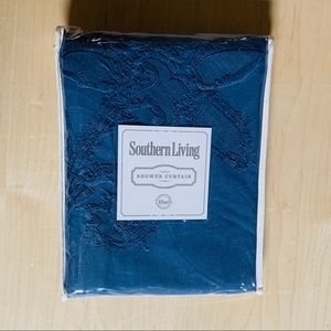 Southern Living Curtain Navy Blue